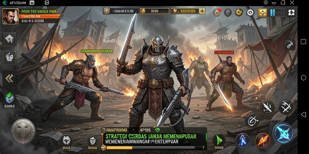 Gambaran gameplay AP686 yang mendebarkan dan penuh strategi.