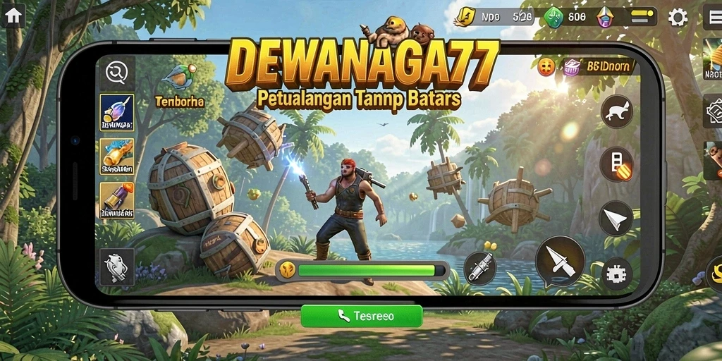 Tangkapan layar gameplay DEWANAGA77 yang memukau dalam dunia terbuka.