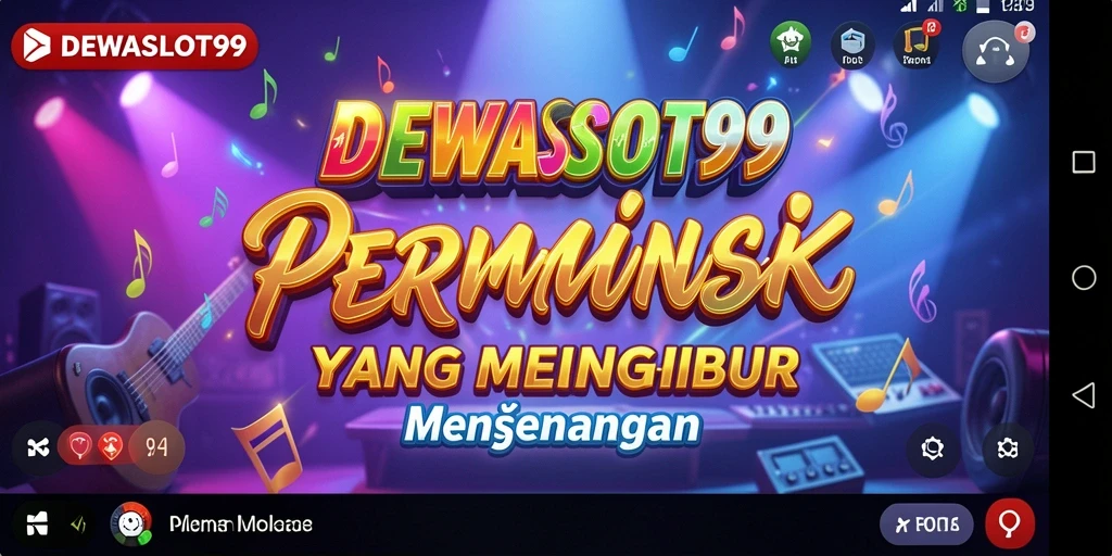 Tangkapan layar gameplay DEWASLOT99 yang menampilkan interaksi musik yang menarik.