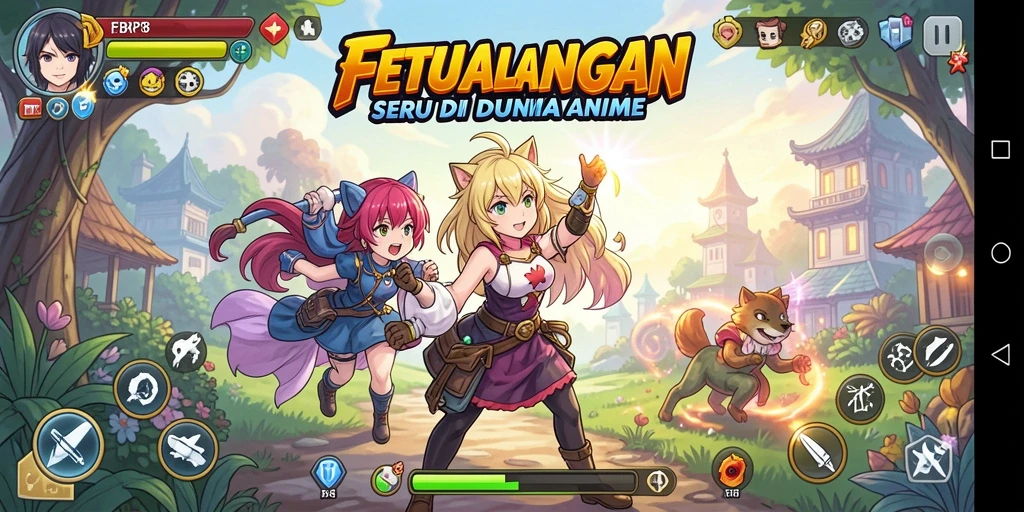 Tampilan gameplay FBRP88 yang menakjubkan dan penuh warna.