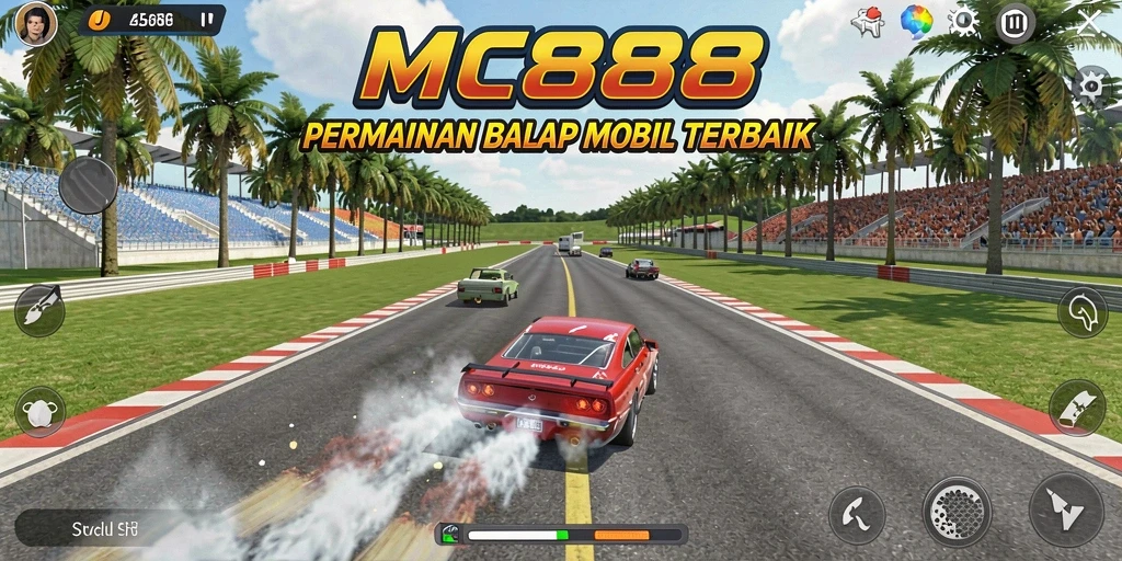 Gameplay balap mobil yang mendebarkan di MC888.