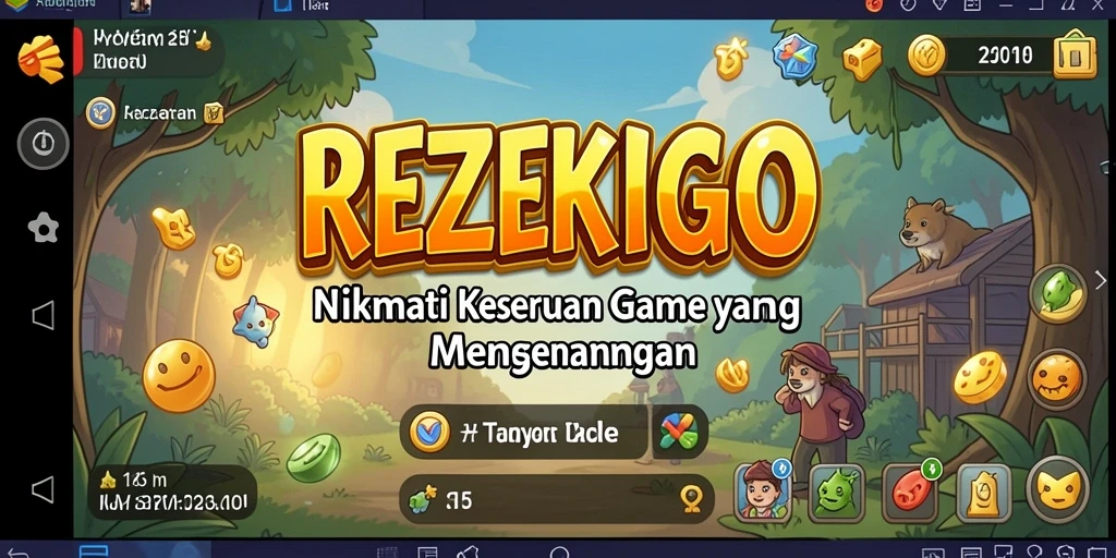 Tampilan gameplay seru dan menantang di REZEKIGO