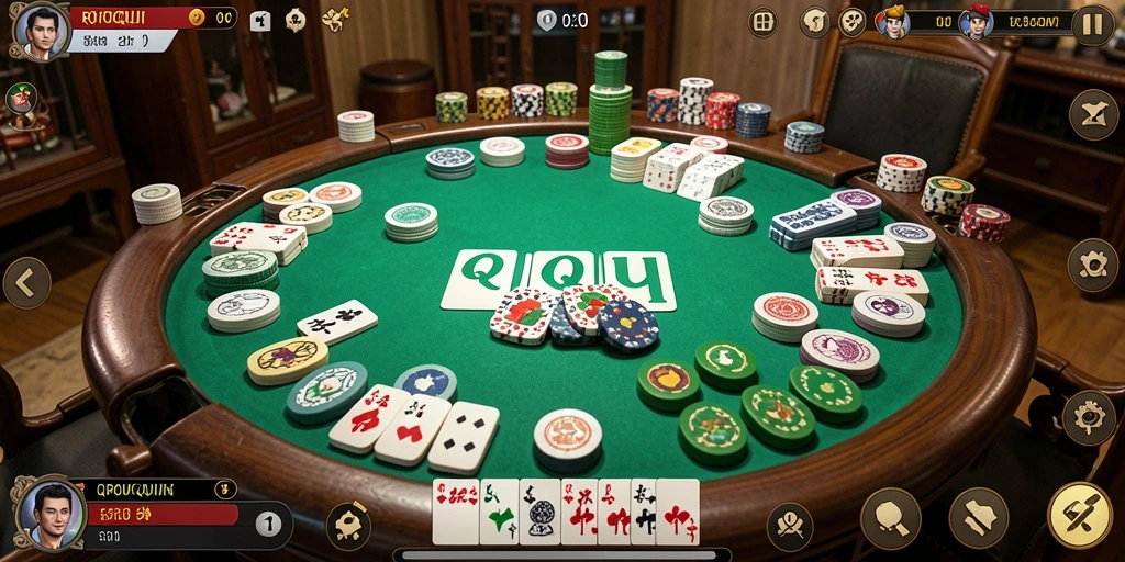 Gameplay seru QiuQiu di RPOK dengan teman-teman.