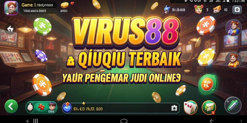 Gameplay QiuQiu yang seru dan menegangkan di VIRUS88.